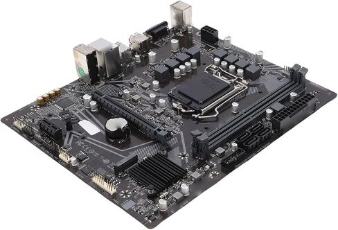 Computer Motherboard, DDR4 3200MHz Support PCIe 4.0 x16 with M.2 Slot and 6+2 Phase, for 10th 11th Gen Processors i5 10400 i5 11400 in Saudi Arabia