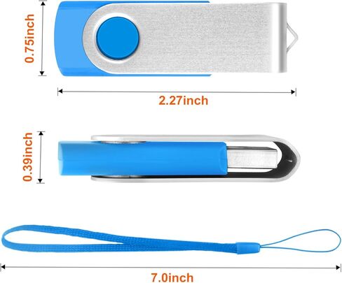 محركات أقراص فلاش USB كبيرة الحجم - محرك أقراص فلاش سعة 8 جيجابايت 10 عبوات ومحركات أقراص USB سعة 16 جيجابايت 10 عبوات، محركات أقراص الإبهام المحمولة، محركات أقراص ذاكرة دوارة، محركات أقراص فلاش للتخزين USB مع حبال in Saudi Arabia