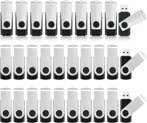 محركات أقراص فلاش USB كبيرة الحجم - محرك أقراص فلاش سعة 4 جيجابايت (10 عبوات) ومحركات أقراص USB سعة 8 جيجابايت (20 حزمة)، محركات أقراص الإبهام المحمولة، محركات أقراص ذاكرة دوارة، محرك أقراص فلاش للتخزين USB مع حبال in Saudi Arabia