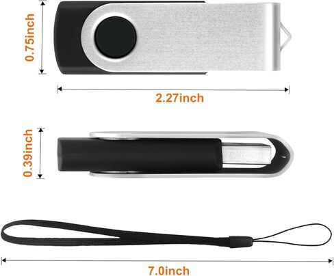 محركات أقراص فلاش USB كبيرة الحجم - محرك أقراص فلاش سعة 4 جيجابايت (10 عبوات) ومحركات أقراص USB سعة 8 جيجابايت (20 حزمة)، محركات أقراص الإبهام المحمولة، محركات أقراص ذاكرة دوارة، محرك أقراص فلاش للتخزين USB مع حبال in Saudi Arabia
