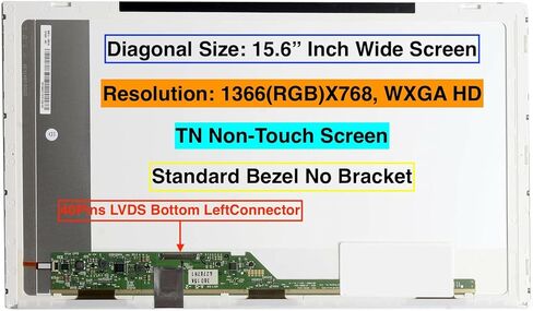 EM EMAJOR TECH New Screen Replacement for ASUS N56VZ 1366X768 HD Non-Touch LCD LED Display with Tools in Saudi Arabia