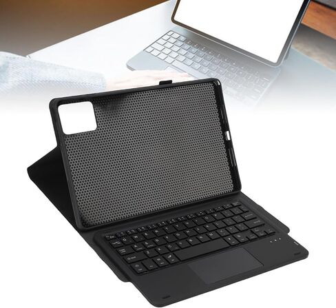 حافظة لوحة المفاتيح Zunate لجهاز Tab K11 Plus مقاس 11.5 بوصة 2024 TB352FU مع لوحة لمس ولوحة مفاتيح بلوتوث قابلة للإزالة بإضاءة خلفية بـ 7 ألوان، وغطاء رفيع خفيف الوزن مع زاوية قابلة للتعديل وحامل قلم in Kuwait