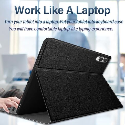Touchpad Keyboard Case for Samsung Galaxy Tab S11 Ultra (14.6-inch) 2025, 3-Zone Backlight Detachable Wireless Trackpad Keyboard with PU Premium Folio Case for 14.6" Galaxy Tab S11 Ultra 2025 in Saudi Arabia