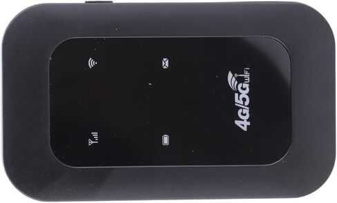 جهاز توجيه محمول 4G LTE نقطة اتصال واي فاي عالية السرعة للمسافرين في الهواء الطلق ومستخدمي الأعمال، مع فتحة بطاقة SIM لنظام التشغيل WindowsLinux، مادة ABS سوداء in Saudi Arabia