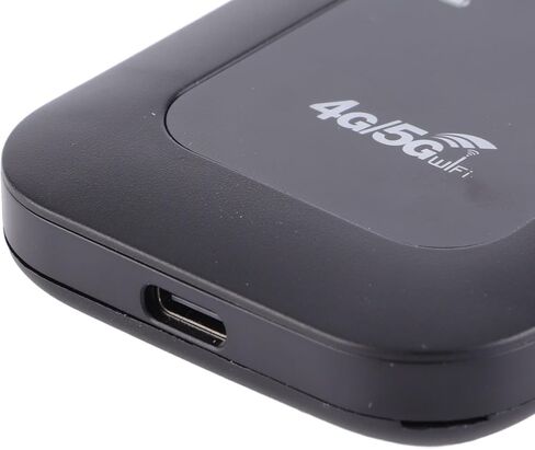 جهاز توجيه محمول 4G LTE نقطة اتصال واي فاي عالية السرعة للمسافرين في الهواء الطلق ومستخدمي الأعمال، مع فتحة بطاقة SIM لنظام التشغيل WindowsLinux، مادة ABS سوداء in Saudi Arabia