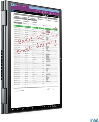 لاب توب لينوفو ثينك باد X1 يوجا جين 6 2 في 1 يعمل باللمس | 14 بوصة 1920x1200 FHD+ | محرك الأقراص الصلبة Core i7-1165G7-512GB SSD - ذاكرة الوصول العشوائي 16 جيجابايت | 4 النوى @ 4.7 جيجا هرتز Win 11 Pro Silver (متجدد) in Kuwait