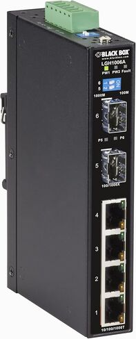 Black Box LGH1006A Network Services محول إيثرنت GB صناعي صغير الحجم in Kuwait