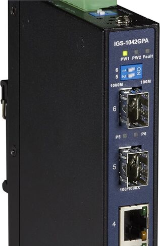 Black Box LGH1006A Network Services محول إيثرنت GB صناعي صغير الحجم in Kuwait