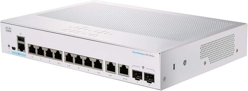 Cisco CBS350-8FP-E-2G Business 350 Series محول إيثرنت مُدار بـ 8 منافذ (متجدد) in Kuwait
