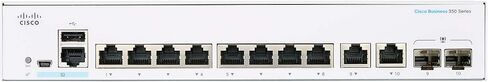 Cisco CBS350-8FP-E-2G Business 350 Series محول إيثرنت مُدار بـ 8 منافذ (متجدد) in Kuwait