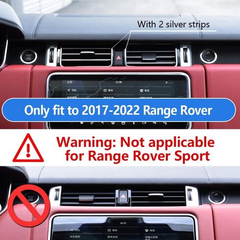 Car Phone Holder for Land Rover Range Rover 2017 2018 2019 2020 2021 2022 SUV Auto Interior Accessories Cell Phones Mount Cellphone Mobile Cradle Charging Navigation Bracket Air Vent Accessory in Saudi Arabia