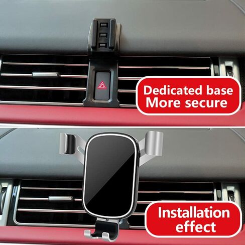 Car Phone Holder for Land Rover Range Rover 2017 2018 2019 2020 2021 2022 SUV Auto Interior Accessories Cell Phones Mount Cellphone Mobile Cradle Charging Navigation Bracket Air Vent Accessory in Saudi Arabia