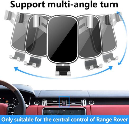 Car Phone Holder for Land Rover Range Rover 2017 2018 2019 2020 2021 2022 SUV Auto Interior Accessories Cell Phones Mount Cellphone Mobile Cradle Charging Navigation Bracket Air Vent Accessory in Saudi Arabia