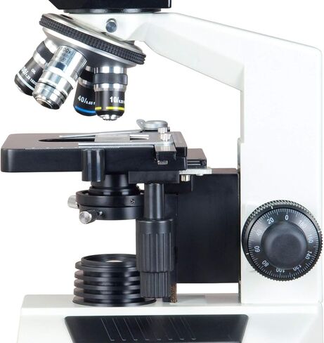 OMAX 40X-2500X Built-in 3MP Digital Oil Darkfield Compound Microscope + Aluminum Carrying Case in Saudi Arabia