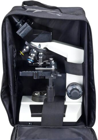 OMAX 40X-2500X Built-in 3.0MP Digital Camera Compound LED Binocular Microscope + Vinyl Carrying Case in Saudi Arabia