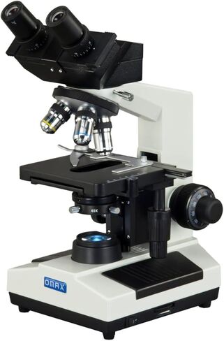 OMAX 40X-2500X Built-in 3.0MP Digital Camera Phase Contrast Binocular Compound LED Microscope in Saudi Arabia