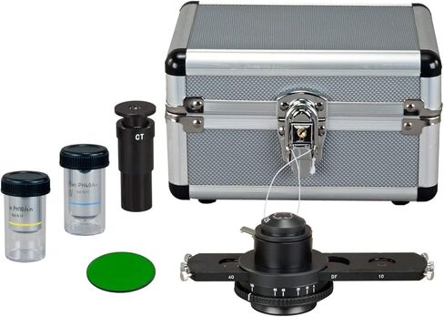 OMAX 40X-2500X تباين المرحلة وDarkfield مدمج 3.0 ميجابكسل كاميرا رقمية مجمعة مجهر LED in Saudi Arabia