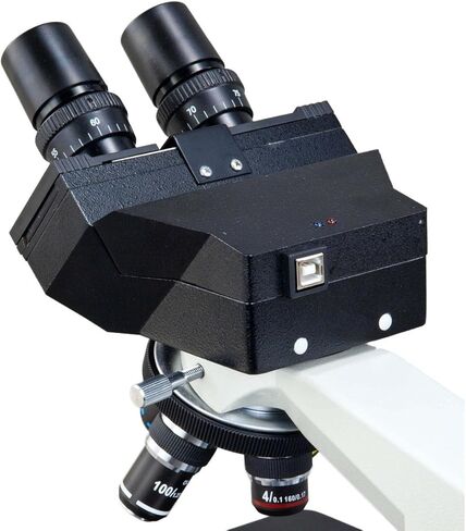 OMAX 40X-2500X Built-in 3.0MP USB Digital Camera Binocular Compound LED Microscope in Saudi Arabia