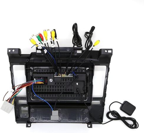 9 Inch Double Din Car Stereo for Nissan Versa MK1 2007-2011 Android 14 IPS Touchscreen Car Radio w/Wireless Carplay Android Auto GPS Navigation Bluetooth WiFi SWC AHD Mirror Link Backup Camera, 2+32G in Kuwait