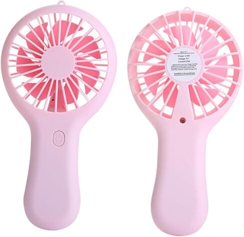 Portable USB Rechargeable Mini Fan with 3-speed Settings Handheld Cooling Fan for Summer Travel Office and Home Use in Kuwait