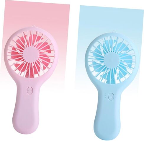 Portable USB Rechargeable Mini Fan with 3-speed Settings Handheld Cooling Fan for Summer Travel Office and Home Use in Kuwait