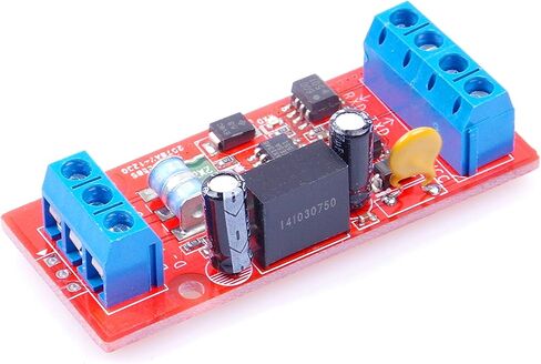 5V RS485 to TTL UART MCU Serial Port Signal Mutual Conversion Module Optocoupler Isolation Protection Over-Current Anti-Reverse Protection Km Transmission Distance- (5V) in Saudi Arabia