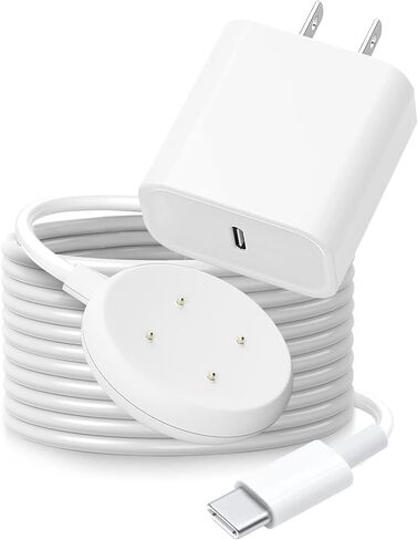 Wall Fast Charger for Google Pixel Watch 2 & 3 USB-C Fast Charging Cable Cord- Works with Pixel Watch 3 & 2 in Saudi Arabia