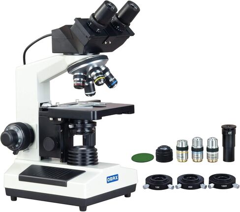 OMAX 40X-2500X Built-in 3.0MP Digital Camera Phase Contrast Binocular Compound Microscope in Saudi Arabia