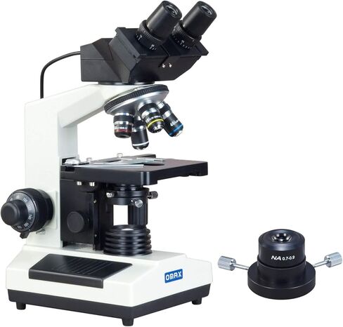 OMAX 40X-2500X مجهر مركب للكاميرا الرقمية بدقة 3 ميجابكسل مع مكثف Darkfield الجاف in Saudi Arabia
