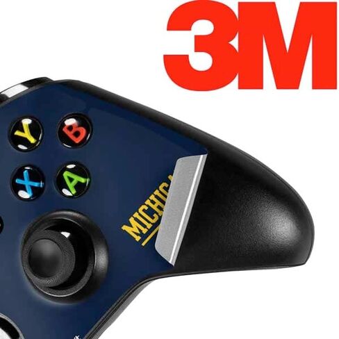 Skinit Decal Gaming Skin Compatible with Xbox One S Controller - Officially Licensed College Ann Arbor Est 1817 Design in Saudi Arabia
