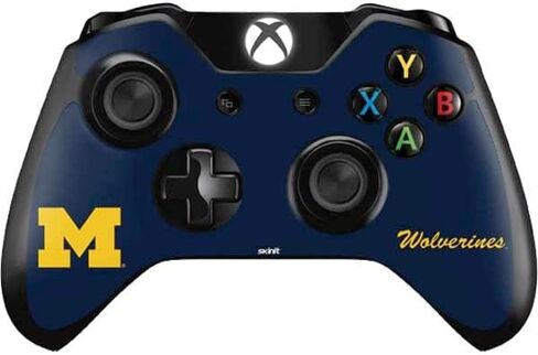 Skinit Decal Gaming Skin Compatible with Xbox One Controller - Officially Licensed College Michigan M Logo Bold Design in Saudi Arabia