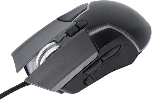 Gaming Mouse with Adjustable Dpi, Ergonomic Design and RGB Lighting - Perfect for Desktop and Laptop Gaming in Saudi Arabia