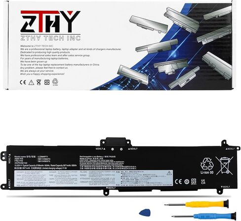 استبدال بطارية الكمبيوتر المحمول L22C4P71 L22M4P71 لجهاز Lenovo ThinkPad P16v Gen 1، ThinkPad P16v Gen 2 Series 21FC 21FD 21FE 21FF 21KX 21KY SB11H56274 SB11H56275 5B11H56373 5B11H56374 15.52V 90 واط ساعي 5799 مللي أمبير in Saudi Arabia