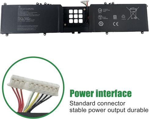 RC30-0423 Laptop Battery Replacement for Razer Blade 17 2022 RZ09-0423 RZ09-0423PEF3 Series Notebook Black 15.4V 82Wh 5329mAh in Saudi Arabia