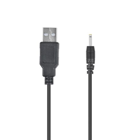 كابل شحن USB للكمبيوتر المحمول 5VDC شاحن سلك الطاقة متوافق مع Ematic EGM003BL EGM003 7 Android Tablet PC in Kuwait