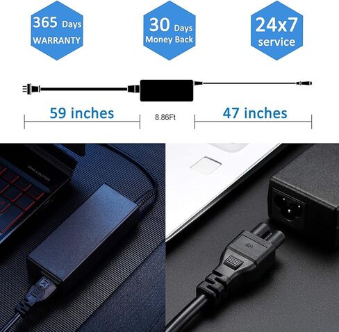 AC Adapter Charger for Samsung Chromebook 4+ XE350XBA-K05US, XE350XBA-K01US in Saudi Arabia