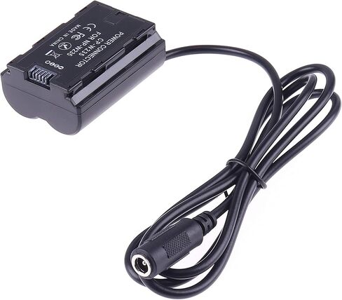 NP-W235 Dummy Battery DC Coupler with DC 5.5 * 2.1mm Cable for Fujifilm XT-4 DSLR Camera in Saudi Arabia