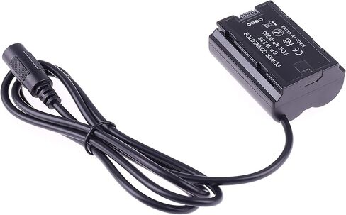 NP-W235 Dummy Battery DC Coupler with DC 5.5 * 2.1mm Cable for Fujifilm XT-4 DSLR Camera in Saudi Arabia