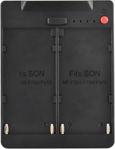 Yoidesu V Lock Battery Adapter for NP F970 F750 F550 NP F Series - F to V Mount Converter with Dual Slot, USB A Type C DC D Tap Outputs, for Camera LED Light Monitor in Saudi Arabia