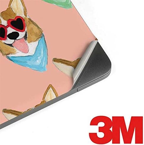 Skinit Decal Laptop Skin Compatible with MacBook Pro 13-inch with Touch Bar (2016-20) - Originally Designed Corgi Love Design in Kuwait