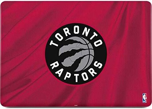 غلاف كمبيوتر محمول من Skinit متوافق مع جهاز MacBook Pro 13 بوصة مع شريط لمس (2016-20) - تصميم شعار NBA Toronto Raptors مرخص رسميًا in Kuwait