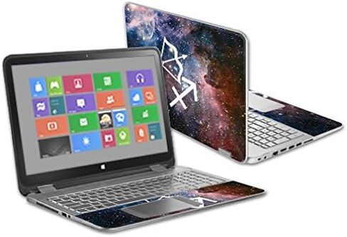 MightySkins Skin Compatible with HP Envy x360 15.6" - Sagittarius | Protective, Durable, and Unique Vinyl Decal wrap Cover | Easy to Apply, Remove, and Change Styles | Made in The USA in Saudi Arabia