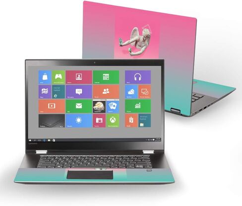 MightySkins Skin متوافق مع Lenovo Flex 5 14 "(2017) - المال والفستق | غطاء لاصق من الفينيل واقٍ ومتين وفريد ​​من نوعه | سهل التطبيق والإزالة وتغيير الأنماط | صنع في الولايات المتحدة الأمريكية in Saudi Arabia