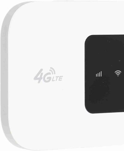 راوتر واي فاي 4G دقيق محمول عالي السرعة 150 ميجابت في الثانية فتحة لبطاقة SIM 10 أجهزة بطارية 2100 مللي أمبير في الساعة 4G LTE USB مودم واي فاي للمسافرين في أوروبا وآسيا باللون الأبيض ABS in Kuwait