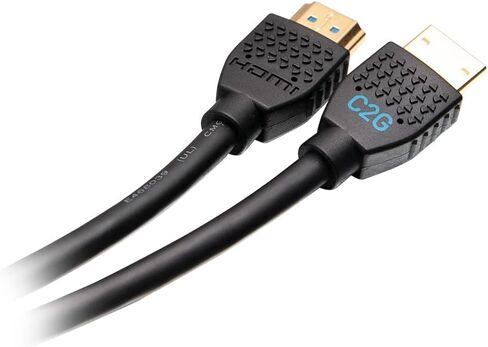 C2G كابل HDMI عالي السرعة بطول 12 قدمًا 2.1 واط / إيثرنت - 8K 60 هرتز in Saudi Arabia
