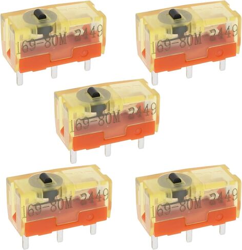 5Pcs TC Dustproof 80M Clicks Mouse Switch Compatible with Logitech Compatible with Razer in Saudi Arabia