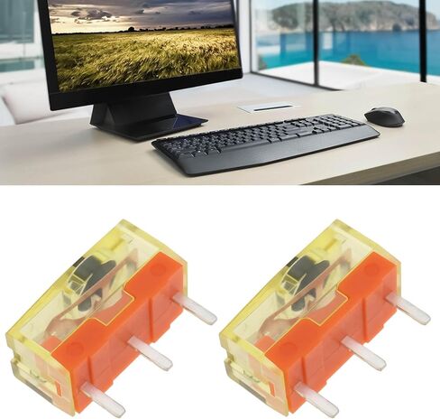 5Pcs TC Dustproof 80M Clicks Mouse Switch Compatible with Logitech Compatible with Razer in Saudi Arabia