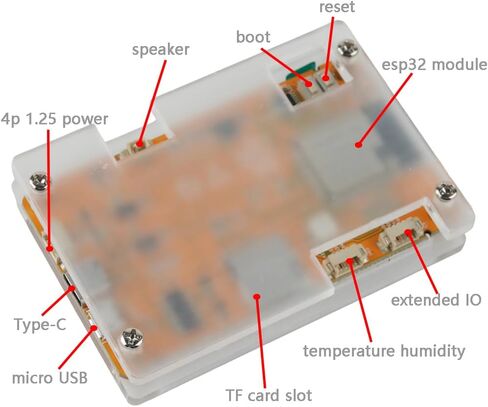 NerdMiner V2 Lucky Nerd Miner ESP32-2432S028R Module 2.8 inch Display with Acrylic Case + Adapter in Saudi Arabia