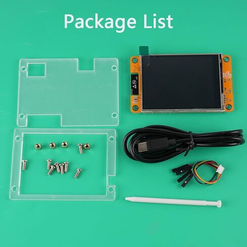 NerdMiner V2 Lucky Nerd Miner ESP32-2432S028R Module 2.8 inch Display with Acrylic Case + Adapter in Saudi Arabia