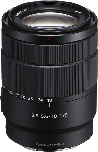 عدسة Sony SEL18135, E مقاس 18-135 مم F3.5-5.6 OSS E-Mount (متجددة) in Saudi Arabia